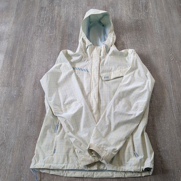 Helly Hanson Womens Hooded Spring Coat Size Large Feminine Casual - Picture 1 of 8